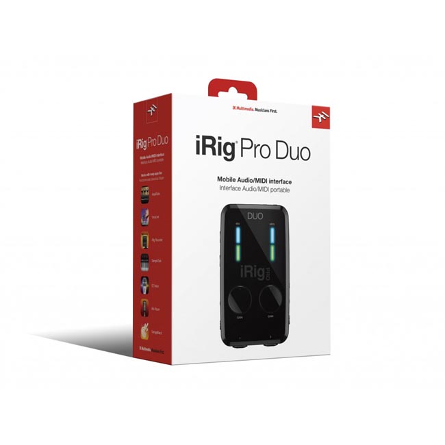 iRig Pro Duo 頂級行動錄音介面