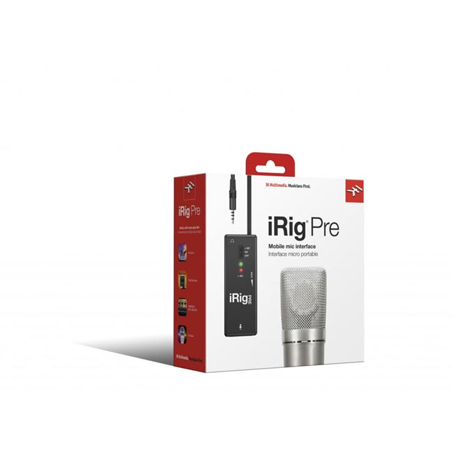 iRig Pre 麥克風行動錄音介面