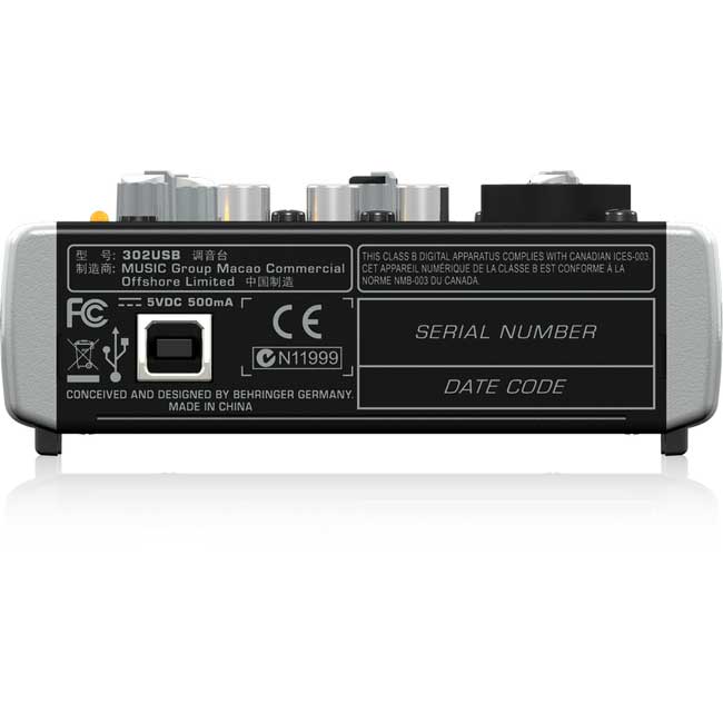 302USB 迷你混音器