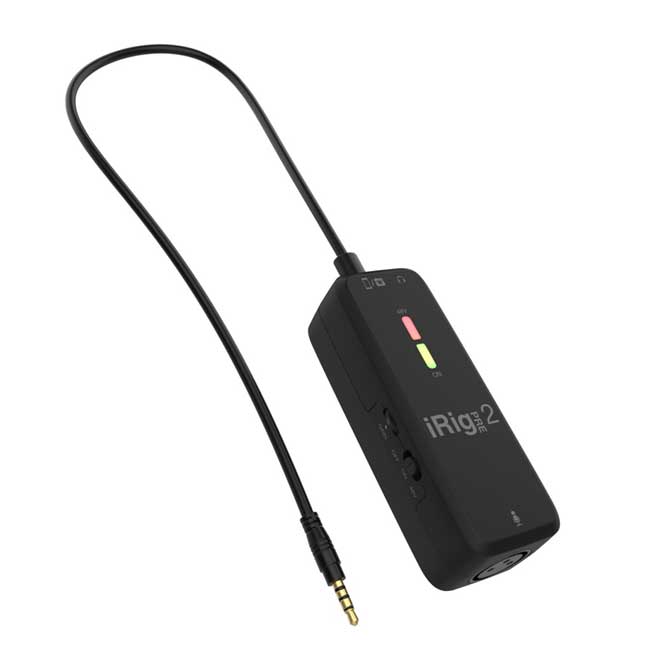 iRig Pre 2 麥克風行動錄音介面