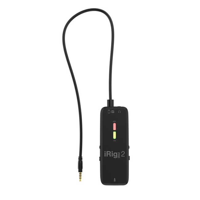 iRig Pre 2 麥克風行動錄音介面