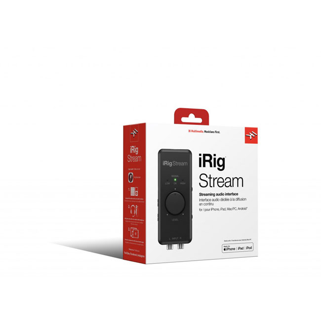 iRig Stream線上串流音樂介面