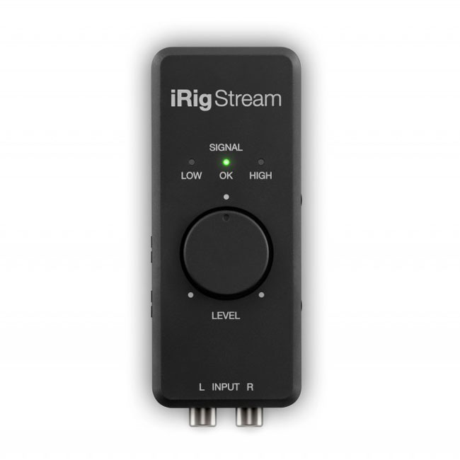 iRig Stream線上串流音樂介面