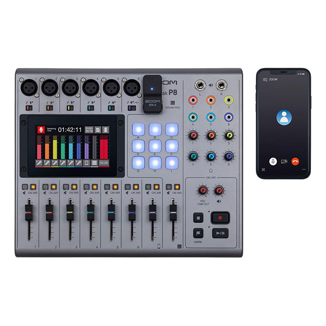 PodTrak P8 Podcast錄音介面