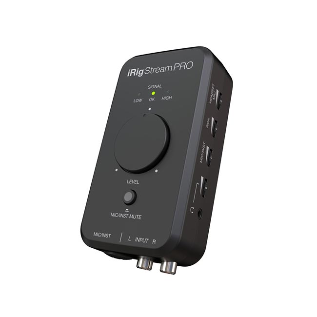 iRig Stream Pro 直播錄音介面