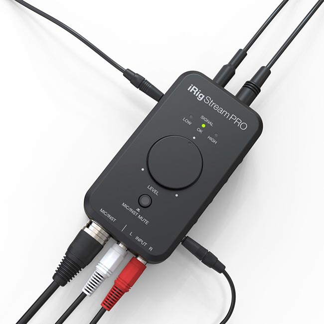 iRig Stream Pro 直播錄音介面