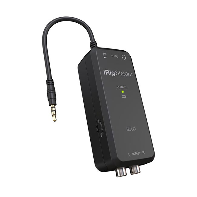 iRig Stream Solo 直播錄音介面