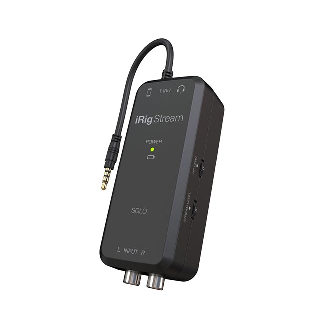 iRig Stream Solo 直播錄音介面