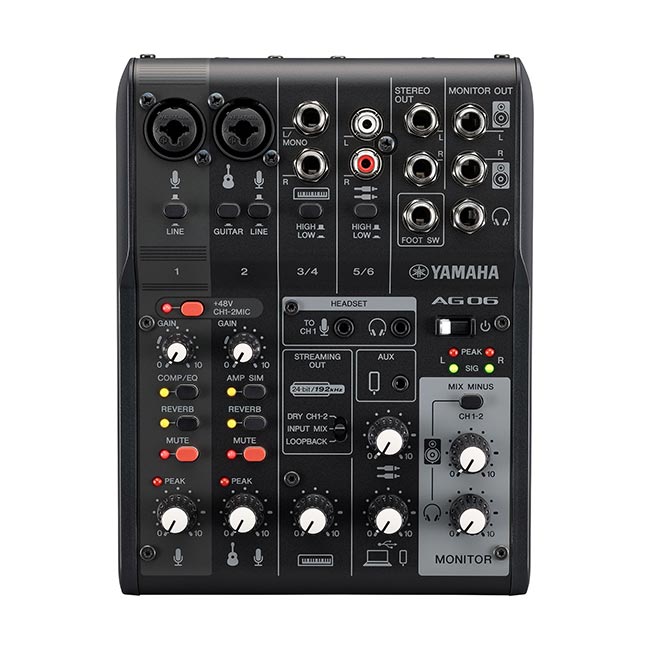 AG06MK2 網路直播混音器