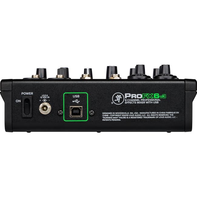 ProFX6v3 6軌專業USB混音器