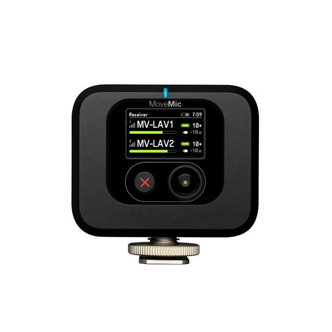 MoveMic Two Receiver無線領夾麥克風
