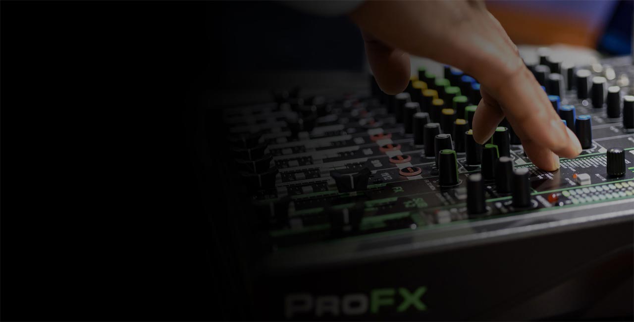 ProFX6v3 6軌專業USB混音器