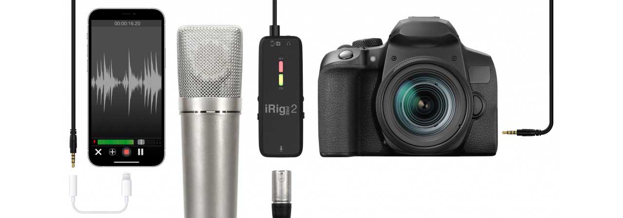 iRig Pre 2 麥克風行動錄音介面