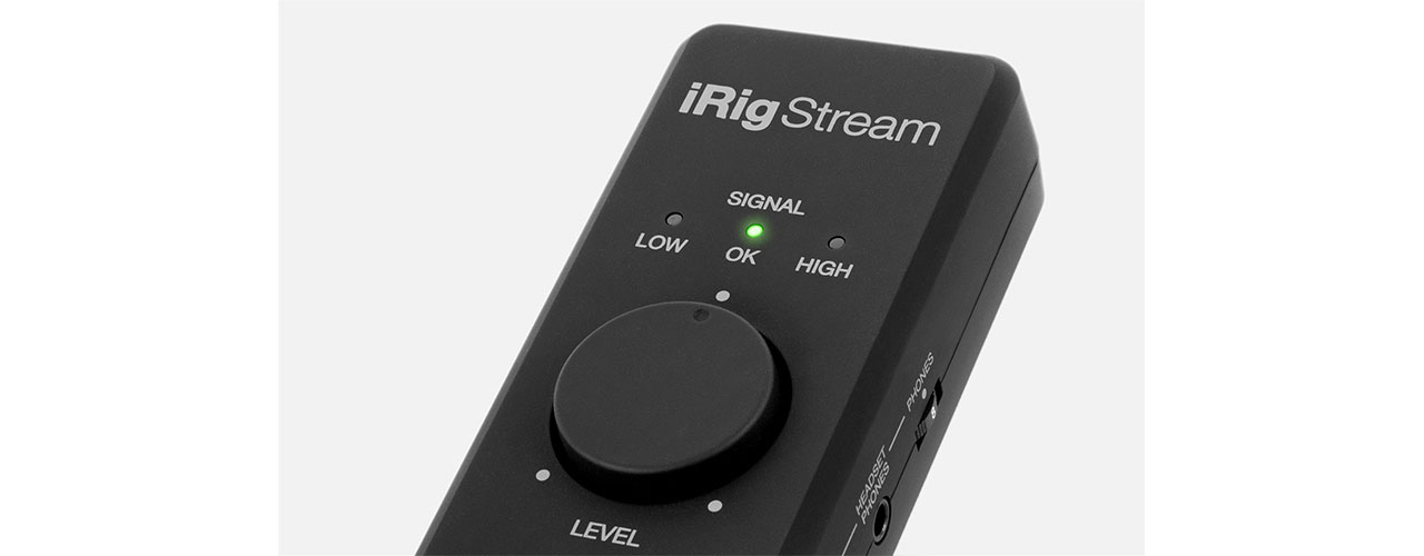iRig Stream線上串流音樂介面