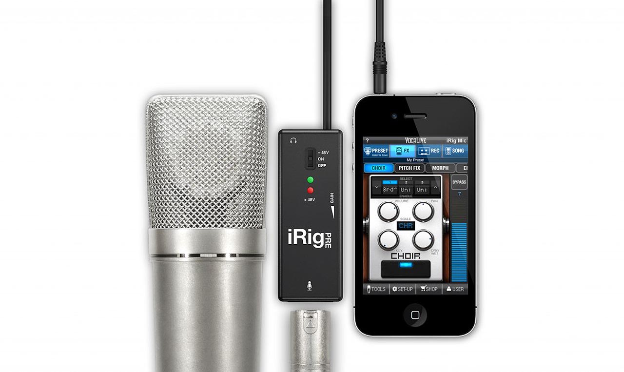 iRig Pre 麥克風行動錄音介面