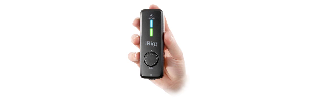 iRig Pro I/O 麥克風與MIDI複合介面